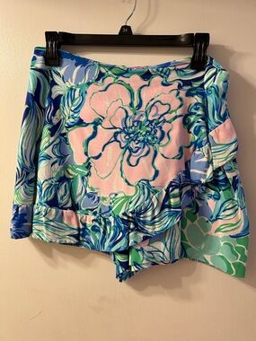 Lilly Pulitzer Sri Lanka Floral Print Faye Skort